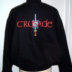 Crusade Babylon 5 Film Crew wool bomber jackets Sichel M